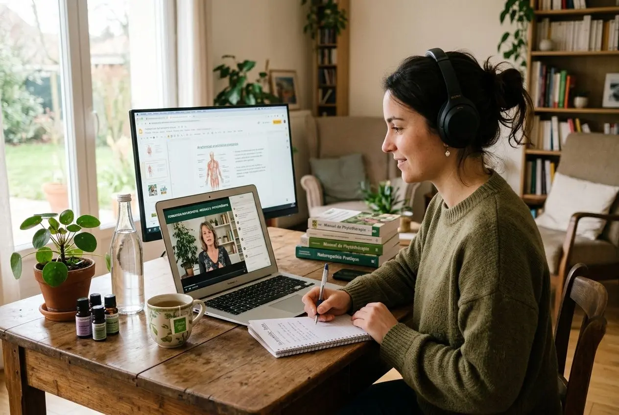 E-learning naturopathe cours à distance